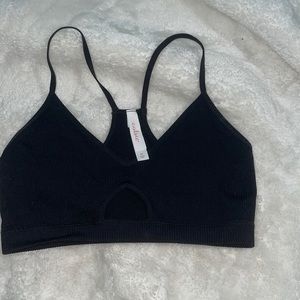 Black bra